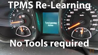 How to program TPMS Sensors 2013  2015 Chevy Malibu no tool required [upl. by Wavell580]