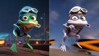 Crazy Frog  Flash funny Cartoon meme  Frog Dance  Crazy Frog  The Flash Funny  3D Art Fun Meme [upl. by Miarzim438]