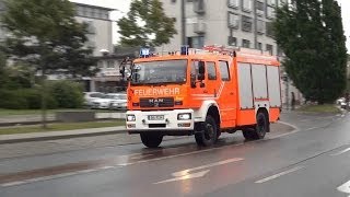 Feuer im Darmstadtium Großübung der Jugendfeuerwehren aus Stadt und Kreis DarmstadtDieburg [upl. by Chivers944]