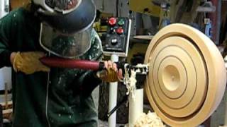 Woodturning Bowl Coring Blooper  Kel McNaughton System [upl. by Sandeep]