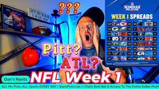 STEELERS vs FALCONS  NFL Week 1 Predictions 2024 [upl. by Haskel]