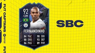 FIFA 22 CRACK OU ARNAQUE AVIS SBC FERNANDINHO 92 FUT CAPTAIN  SBC SCHWEINSTEIGER MOMENTS 93 [upl. by Canica]