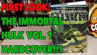 FIRST LOOK Immortal Hulk Volume 1 Hardcover [upl. by Pitarys631]