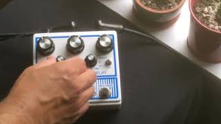 Mike Baggettas NonDemo of DODs Rubberneck Analog Delay [upl. by Moguel]