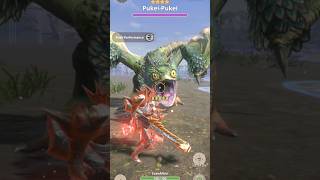 Usurpers crime vs Pukei² amp Rathian gaming monsterhunternow mhnow shorts monsterhunter [upl. by Funch373]