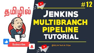 Create Multibranch Pipeline Build with GitHub amp Docker  Jenkins Tutorial in Tamil [upl. by Amocat]