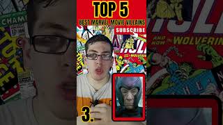 Top 5 BEST MARVEL Movie Villains shorts marvel top5 [upl. by Crispas155]