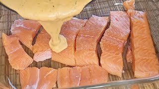 Lachs in SahneSauce  Lachssoße mit Nudeln [upl. by Ferdie491]