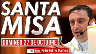 💒 Santa Misa de hoy domingo 27 de octubre 2024 ✅ SANTA MISA DE HOY Y EUCARISTÍA DOMINICAL EN VIVO [upl. by Amek]