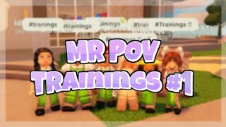 MR Training POV 1  Frappe ROBLOX [upl. by Hindu380]