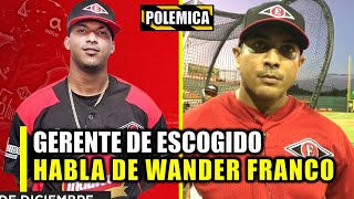 GERENTE DEL ESCOGIDO TOMA ECISION CON WANDER FRANCI PARA LIDOM [upl. by Puritan849]