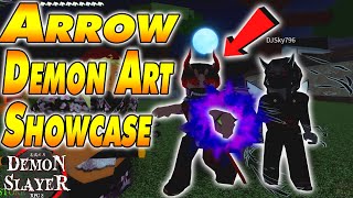 Arrow Demon Art Showcase  Demon Slayer RPG2 [upl. by Sandell291]