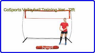 REVIEW 2024 GoSports Volleyball Training Net  12ft ESSENTIAL details [upl. by Dardani]