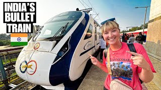 India’s Brand NEW Vande Bharat 🇮🇳 Ahmedabad to JODHPUR Bullet Train [upl. by Affrica]