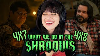 A DEVIOUS TWIST  WHAT WE DO IN THE SHADOWS Reaction  4x7 amp 4x8 [upl. by Helsell]