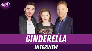 Cinderella Cast Interview Kenneth Branagh Richard Madden amp Holliday Grainger  Disney 2015 [upl. by Cannon]