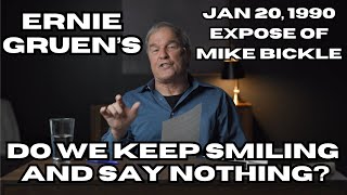 Ernie Gruens January 20 1990 Expose of Mike Bickle quotDo We Keep Smiling And Say Nothingquot [upl. by Westberg]