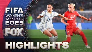 Norway vs Philippines Highlights  2023 FIFA Women’s World Cup [upl. by Dry]