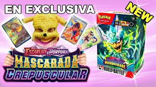 ¡Traemos MASCARADA CREPUSCULAR con Combina y Combate  Apertura de Cartas Pokemon TCG [upl. by Laundes]