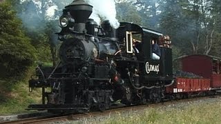 Climax Geared Steam Locomotive  Last run before overhaul Australian Trains [upl. by Rubens]