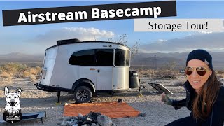 Airstream Basecamp 16x Tour  Storage for RV Living  Sponsored by Waggle [upl. by Anne-Marie]