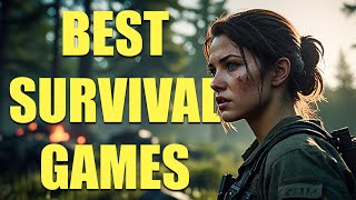 Top 10 Survival Games You Can Play Right Now [upl. by Berardo]