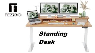 Perfect Home Office Makeover with the Fezibo Desk [upl. by Etezzil176]