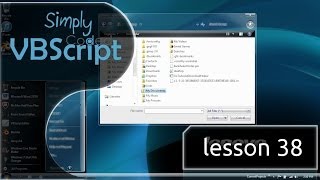 VBScript Basics Part 38  BrowseForFile [upl. by Armanda]