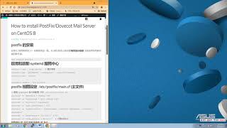 Postfix  Dovecot 安裝 在 CentOS 8 [upl. by Andrus]