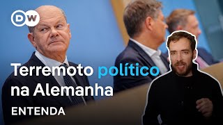 O colapso do governo alemão e os sinais de uma nova era na Europa [upl. by Otrepur516]