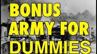 The Bonus Army Explained US History Review [upl. by Ellac]