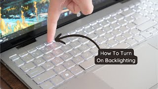 How To Turn On Your Laptop Keyboard Backlight Easy Tutorial [upl. by Ynnos360]