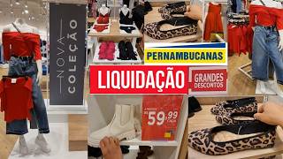 TOUR NAS PERNAMBUCANAS  CALÇADOS LOOKS NOVIDADES EM OFERTAS E LIQUIDAÇÃO LOJAS PERNAMBUCANAS [upl. by Llenad186]