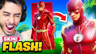 FINALMENTE JOGUEI COM O FLASH  Fortnite [upl. by Venn]