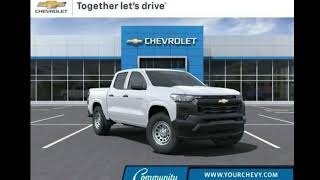 2024 Chevrolet Colorado Crew Cab Short Box 2WD Work Truc [upl. by Wakerly]