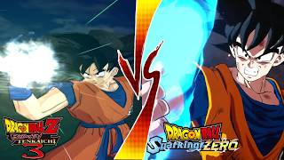 Dragon Ball Budokai Tenkaichi 3 VS Sparking ZeroAll Skills amp Ultimate Attacks Comparison So Far [upl. by Baese]