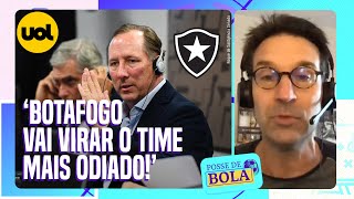 â€˜BOTAFOGO VAI VIRAR O TIME MAIS ODIADO DO PAÃS POR CULPA DO DONOâ€™ ARNALDO RIBEIRO DETONA TEXTOR [upl. by Darcee]