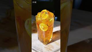 Yummy saffron mocktail drink shorts shortsfeed easyreciepe tastydrink short [upl. by Esinev]