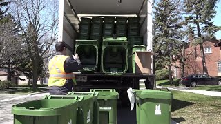 New Green Bin deliveries and collection [upl. by Heiner]