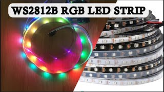 HOW TO CONTROL WS2812B LED STRIP USING ARDUINO [upl. by Petulia925]