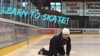 Learn to Ice Skate Tutorial [upl. by Sharlene]