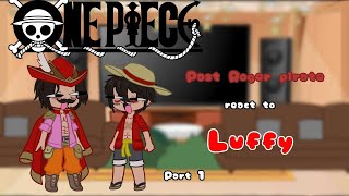 Past Roger pirates react to the future Luffy  shanks  OP [upl. by Divine]