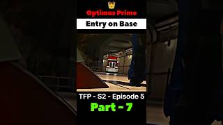 Optimus Enter a Base  tfp  season 2  episode 5  cartoon edits  shorts viral whatsappstatus [upl. by Ailices]