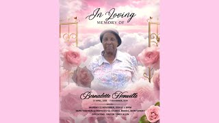 Celebrating the Life of Bernadette Henville [upl. by Petty991]