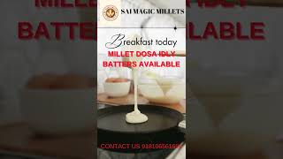 Millet Dosa Millet IdlyKPHPNizampet [upl. by Folberth]