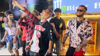 MC THC  YG400  NIK L  DOTMUSIC  Live concert in pune city yg400 mcthc nickl hindi hiphop [upl. by Dadirac]