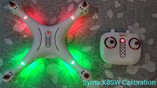 Syma X8 Calibration in English [upl. by Seidule]