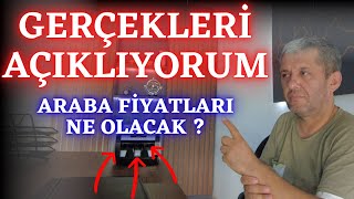 OTOMOBİL FİYATLARI DÜŞMÜYOR DİYENLER İZLESİN   KANITLARIYLA AÇIKLIYORUM [upl. by Fianna225]