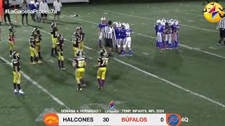 Halcones vs Bufalos Hormigas 1 MFL Semana 4 [upl. by Aydne]