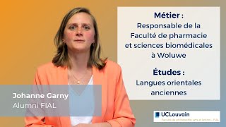 Témoignage alumni FIAL  Johanne Garny [upl. by Penni]